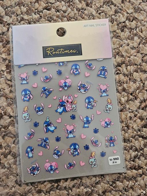 Buy & Sell Great Sutton Cheshire West and Chester - Photos for 🌟NEW🌟 STITCH nail art stickers