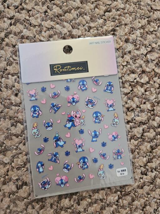 Buy & Sell Great Sutton Cheshire West and Chester - Photos for 🌟NEW🌟 STITCH nail art stickers