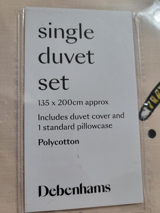 Buy & Sell Small Heath Birmingham - Photos for single duvet cover with pillowcase