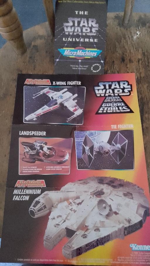 Buy & Sell Blackfen South East London - Photos for Star Wars flyers from 1995 film memorabila