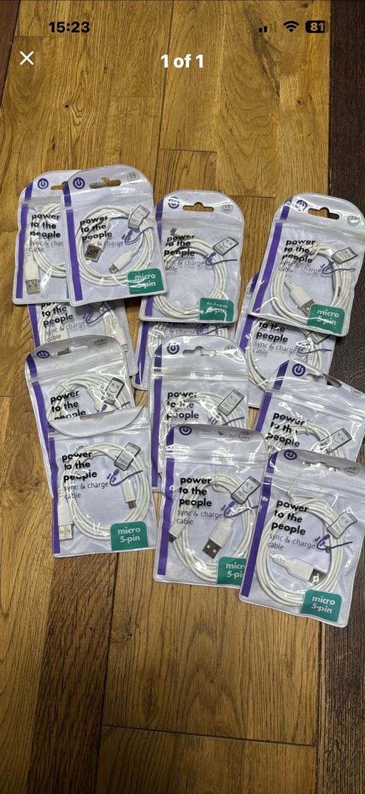 Buy & Sell Yew Tree Estate Sandwell - Photos for 13 x 1.5 metre charging cables