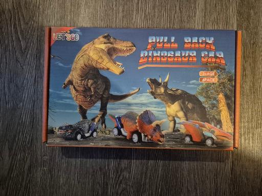 Buy & Sell Crumpsall Manchester - Photos for new Dinosaur 6pk Pull Back Cars