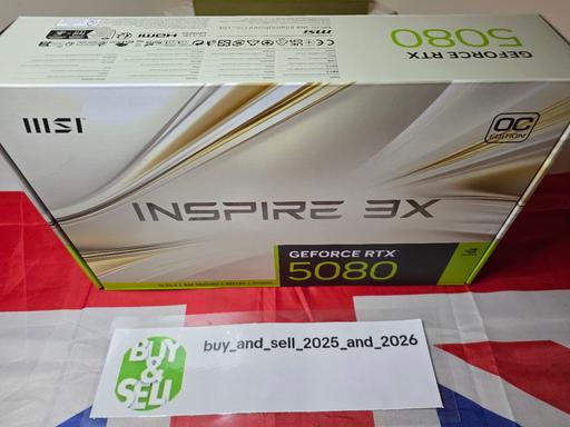Buy & Sell Netley Abbey Eastleigh - Photos for MSI GeForce RTX 5080 16G INSPIRE 3X OC GPU