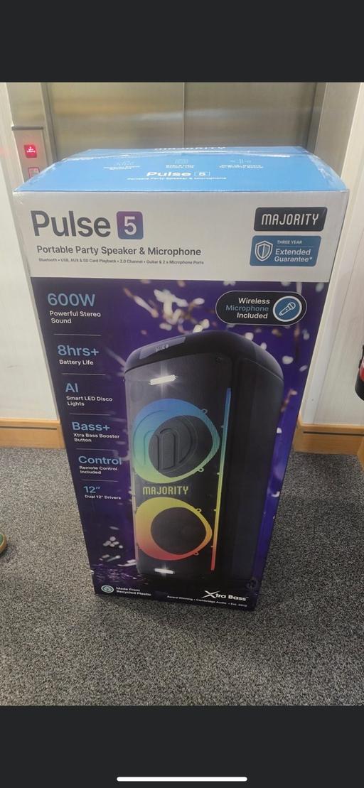 Buy & Sell Oldham Town Centre Oldham - Photos for Majority Pulse 5 Portable Bluetooth Speaker