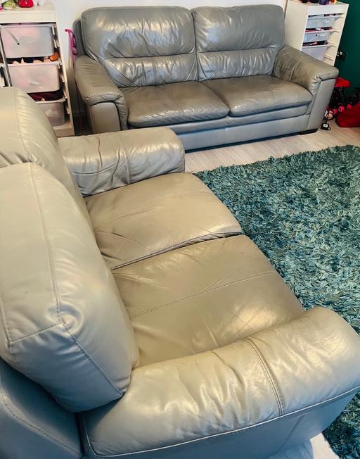 Buy & Sell West Derby Liverpool - Photos for DFS ELM 3+2 Leather sofas