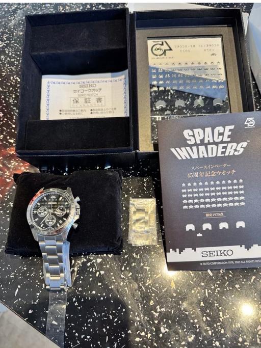Buy & Sell Moseley Village Wolverhampton - Photos for Seiko X Space Invaders Watch