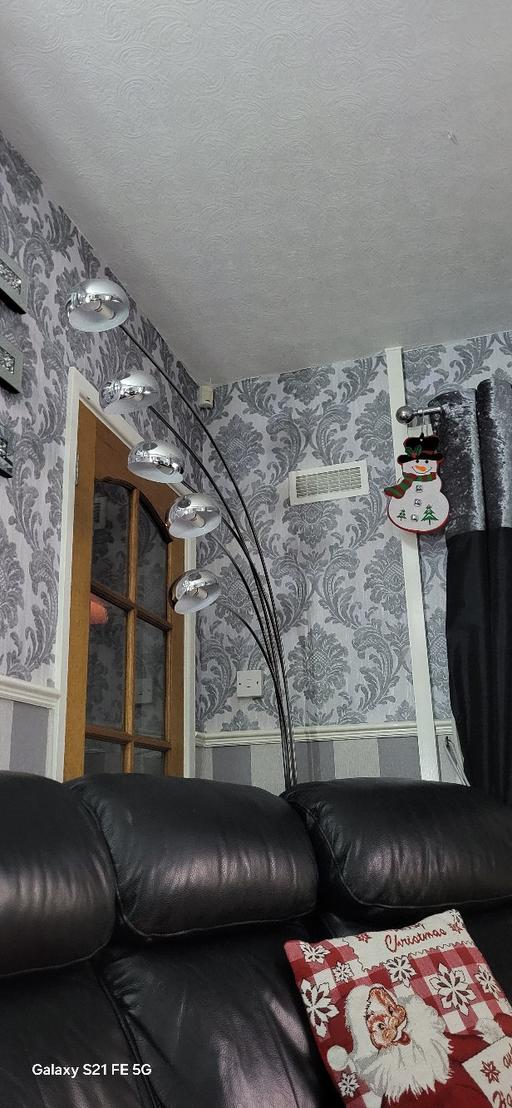 Buy & Sell Bloxwich Walsall - Photos for 5 ARM LAMP ON MARBLE BASE