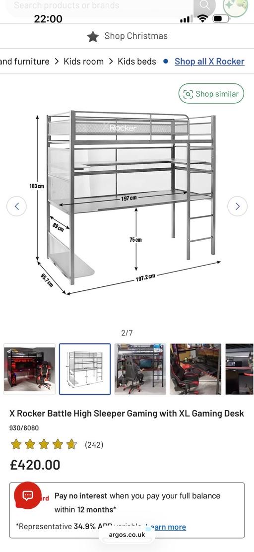Buy & Sell Enfield Lock Enfield - Photos for Gaming bed x rocker