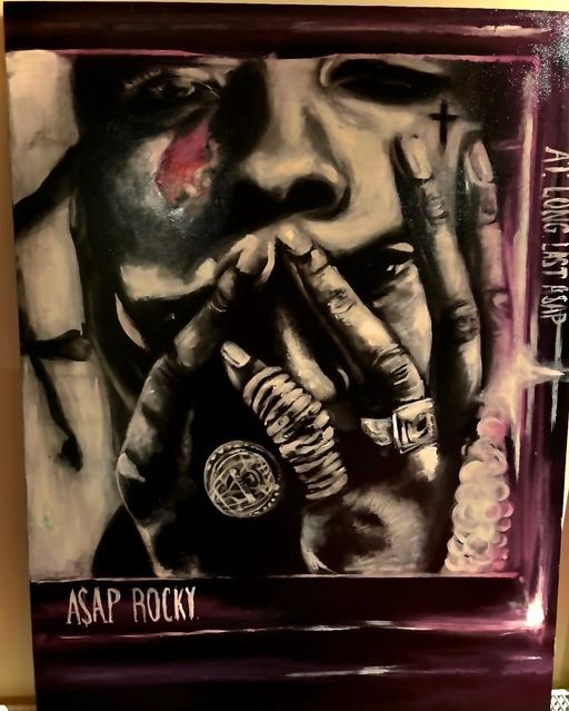 Buy & Sell Heaton With Oxcliffe Lancaster - Photos for ORIGINAL ASAP ROCKY ALBUM COVER PAINTING