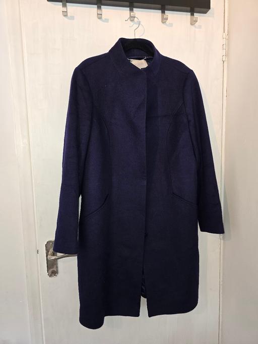 Buy & Sell Berrylands South West London - Photos for Hobbs Navy Coat- UK 16