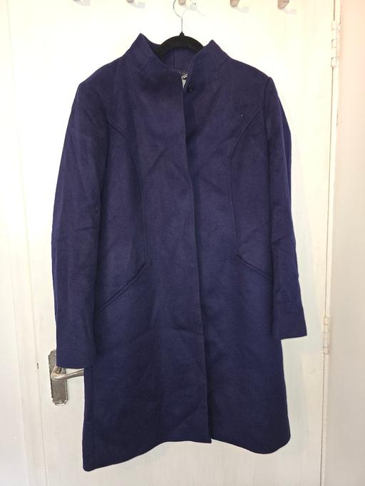 Buy & Sell West Kensington West London - Photos for Hobbs Navy Coat- UK 12
