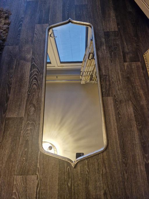 Buy & Sell Park Hill Sheffield - Photos for 2 large slim silver mirrors