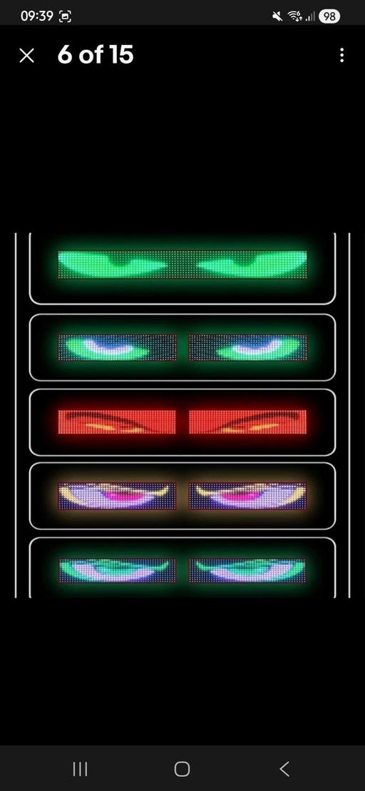 Vehicles Finchfield Wolverhampton - Photos for Devils eyes led screen car eye lights