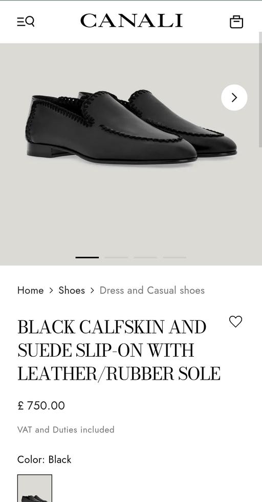 Buy & Sell Charlton South East London - Photos for Canali pure leather shoes