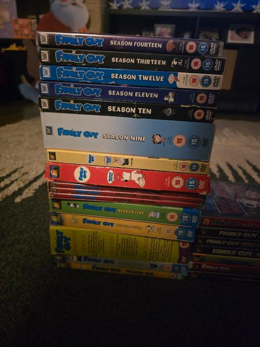Buy & Sell Weoley Castle Birmingham - Photos for Family guy season 1-14 plus 7 extra dvds