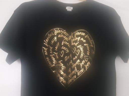 Buy & Sell Bolton-Upon-Dearne Barnsley - Photos for Girls age 11-12 River lsland top gold motif