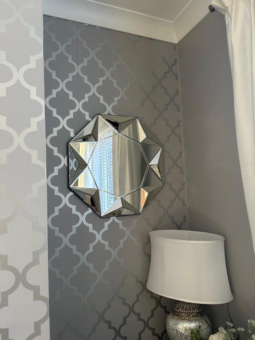 Buy & Sell Darlington County Durham - Photos for A set of 2 3D Octagon Geo Wall Mirrors
