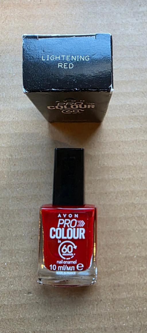 Buy & Sell Amblecote Dudley - Photos for Avon Pro Nail Polish Lightening Red 10ml
