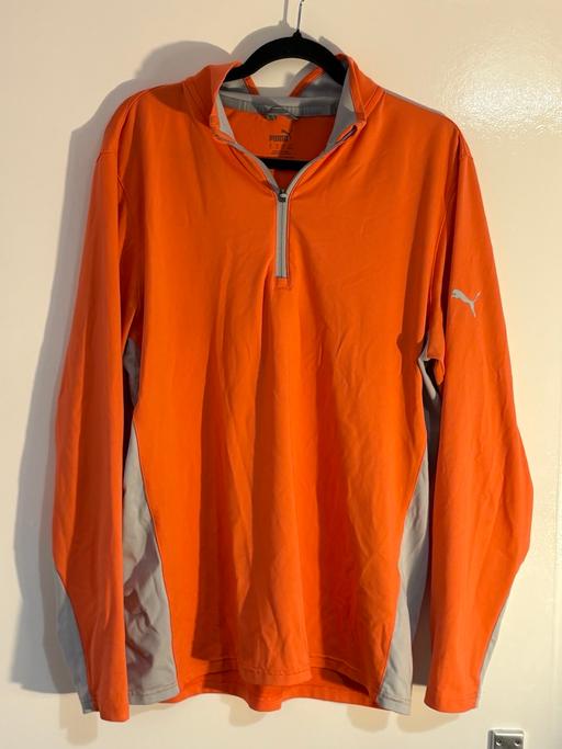 Buy & Sell Greenock Inverclyde - Photos for Puma Orange Track Top | L | Great Condition