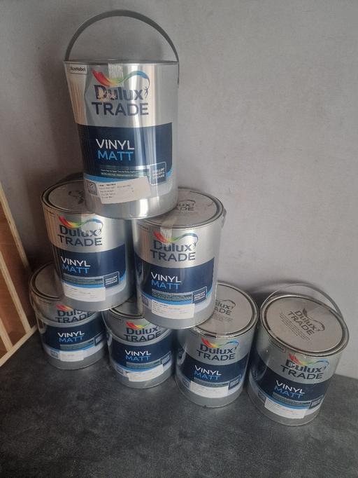 Buy & Sell Lawley Village Telford and Wrekin - Photos for dulux vinyl matt white 5 litre paint