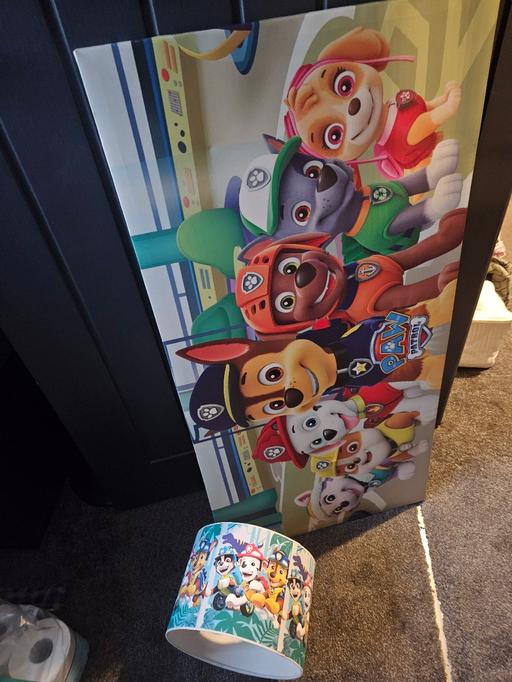 Buy & Sell Yew Tree Estate Sandwell - Photos for Paw patrol canvas picture & lightshade