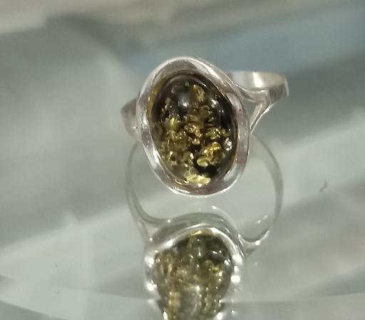 Buy & Sell Thatto Heath Saint Helens - Photos for large sterling silver amber ring