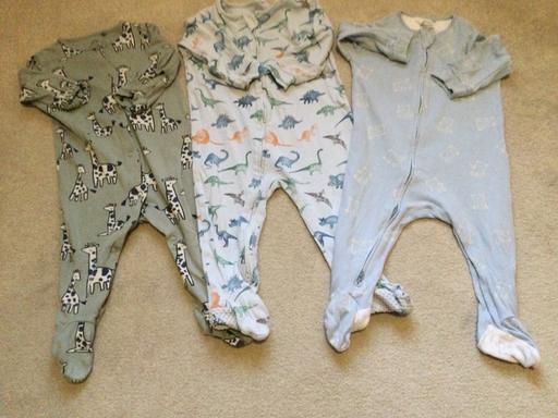 Buy & Sell Shildon County Durham - Photos for 3 sleep suits age 6/9 months