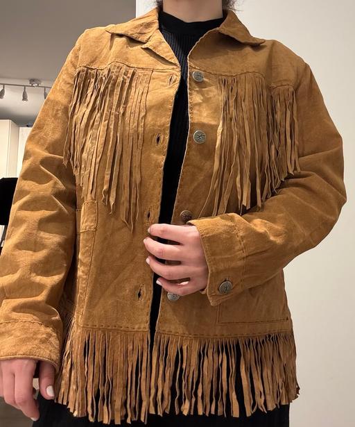 Buy & Sell Poole Bournemouth, Christchurch and Poole - Photos for Suede Fringe Jacket – Western / Boho Style 🤎
