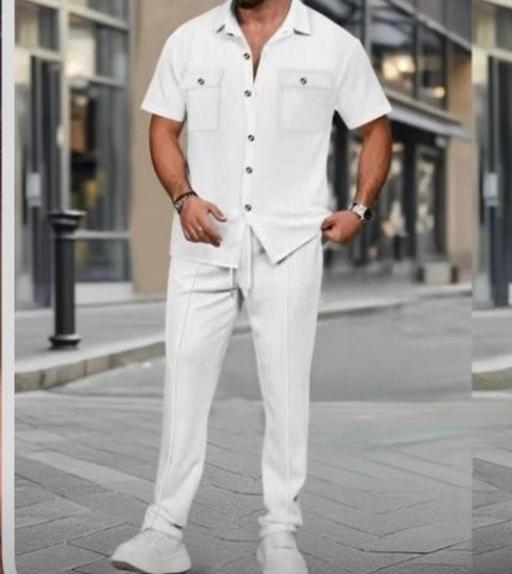 Buy & Sell Tarring Worthing - Photos for Men’s Short-Sleeve Shirt & Trousers Set