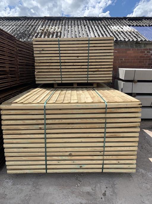 Buy & Sell Hamstead Industrial Estate Birmingham - Photos for NEW FeatherEdge Fence Panels - Tanalised