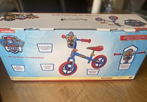 Buy & Sell East Ham East London - Photos for Paw Patrol Balance Bike - 10”