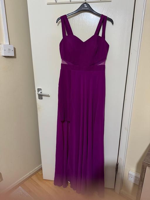 Buy & Sell Tottenham North London - Photos for Dori Dorca Purple Hi-Low Evening Dress Size10