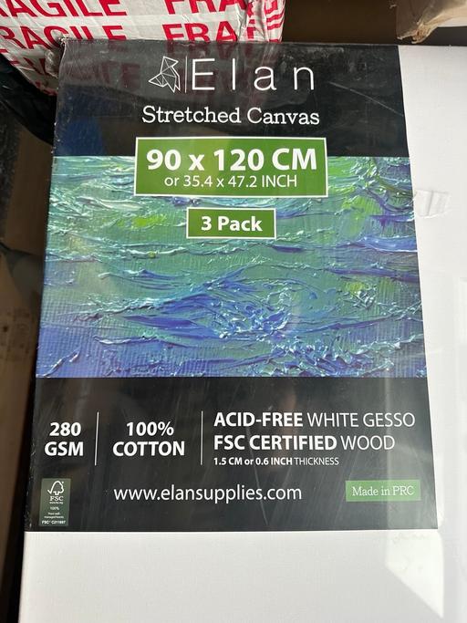 Buy & Sell Sheffield Sheffield - Photos for Elan Stretched Canvases 90x120 CM