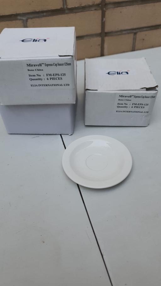 Buy & Sell Camberwell South East London - Photos for Miravell espresso cup saucer plates