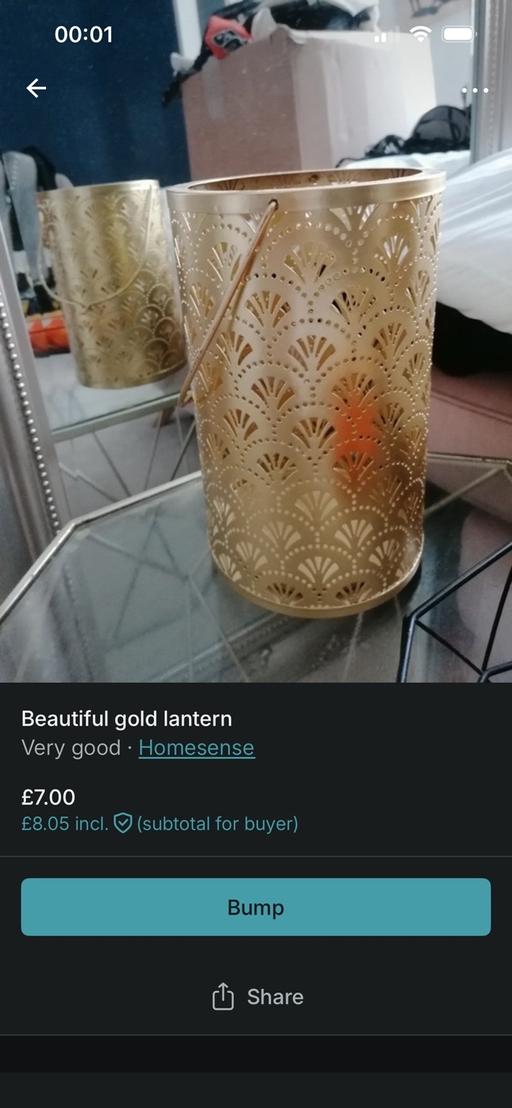 Buy & Sell Oldbury Sandwell - Photos for Stunning gold lantern