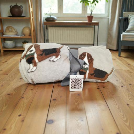 Buy & Sell Handsworth Birmingham - Photos for NEW - Basset Hound Fleece Throw - £20