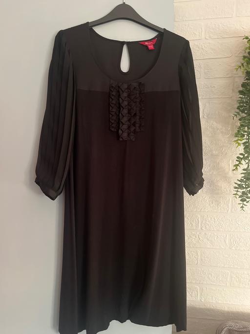 Buy & Sell Cadeby Doncaster - Photos for Monsoon size 8 black designer dress