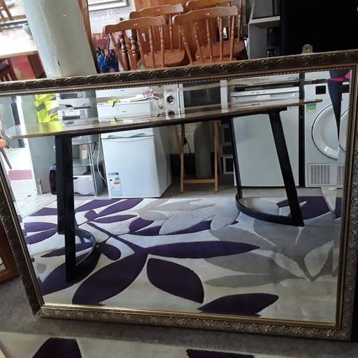 Buy & Sell Saint Pauls Trading Estate Tameside - Photos for Large gilded bevelled edged 4ft mirror