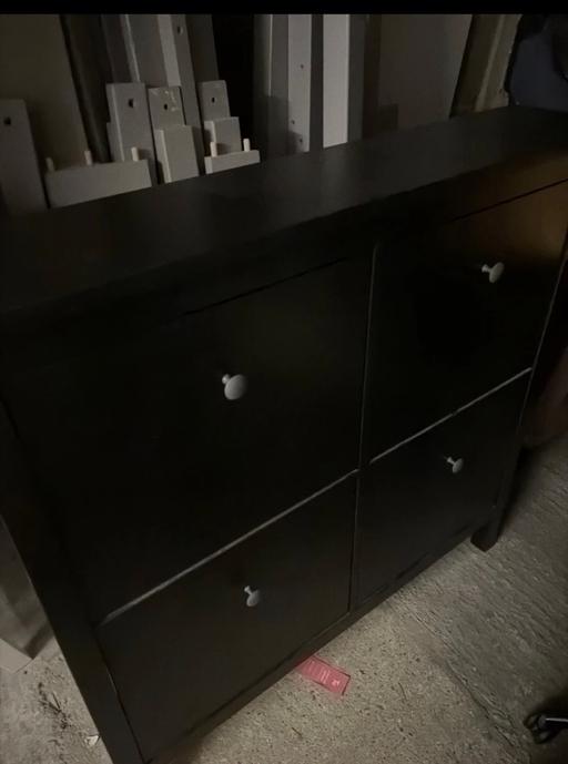 Buy & Sell East India East London - Photos for Solid wood dark shoe cabinet