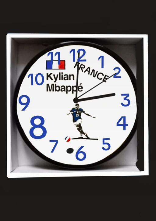 Buy & Sell Huntington Cheshire West and Chester - Photos for kylian Mbappe Limited Edition kids wall clock