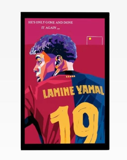 Buy & Sell Huntington Cheshire West and Chester - Photos for Lamine Yamal Limited Edition prints