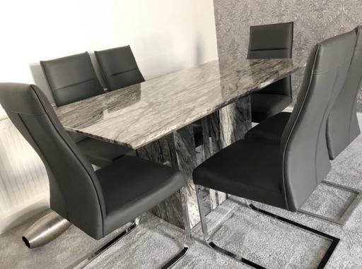 Buy & Sell Thornhill Lees Kirklees - Photos for Marble dining table + matching coffee table