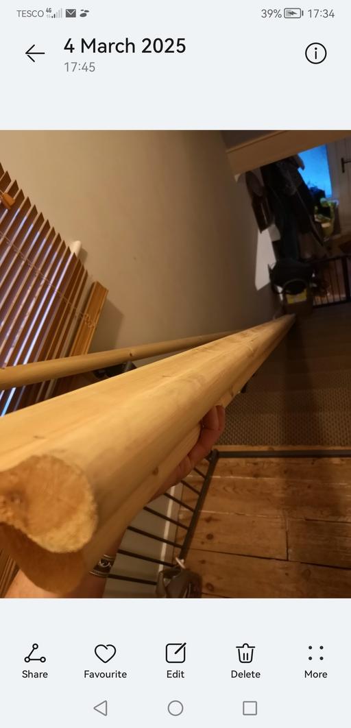 Buy & Sell Whitburn South Tyneside - Photos for Oak stair rail.