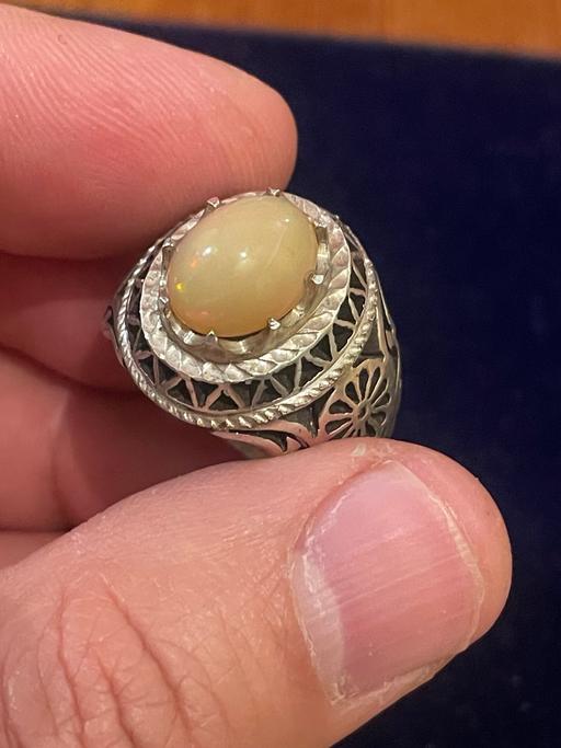 Buy & Sell Enfield Wash Enfield - Photos for Opal silver ring