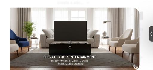 Buy & Sell Kings Langley Dacorum - Photos for TV stand in glass, like new with fans