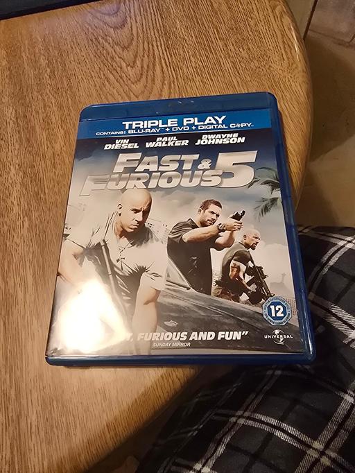 Buy & Sell Finchampstead Wokingham - Photos for fast & Furious 5 blu ray- triple play