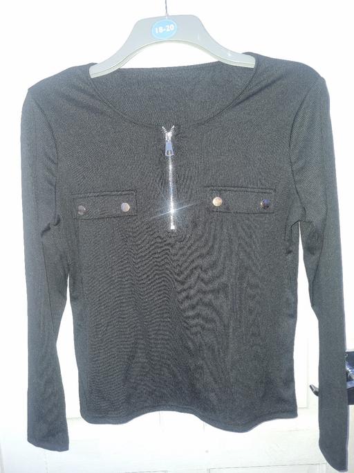 Buy & Sell Bournville Birmingham - Photos for Black Ribbed Top XXL NEW