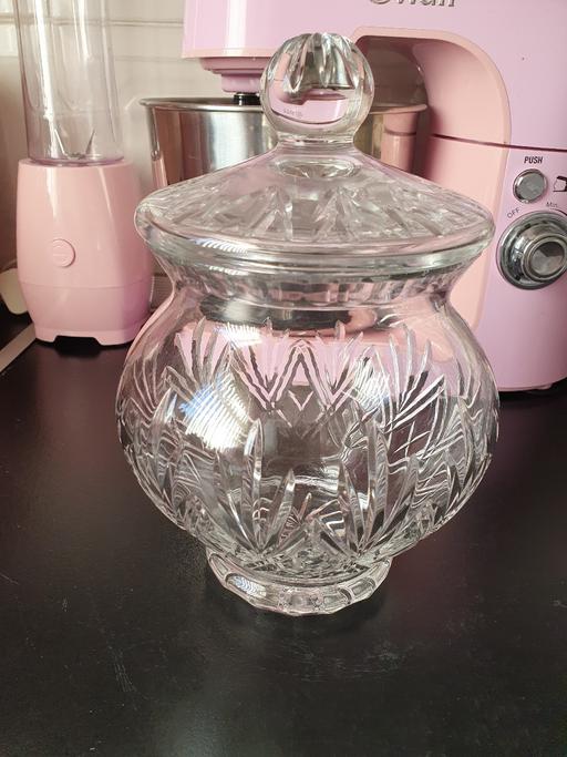 Buy & Sell Upper Gornal Dudley - Photos for large crystal glass biscuit/sweet storage jar
