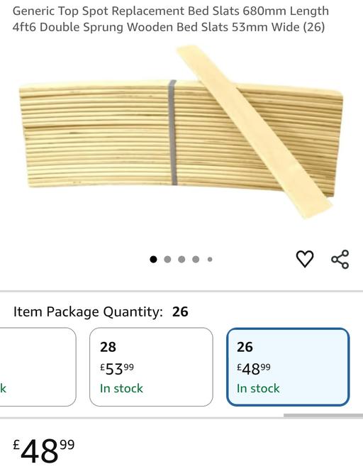 Buy & Sell Smethwick Sandwell - Photos for brand new bed slats 26 pieces
