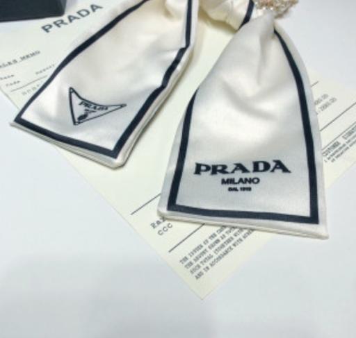 Buy & Sell Rushall Walsall - Photos for LADIES PRADA SILK NECKBOW SCARF